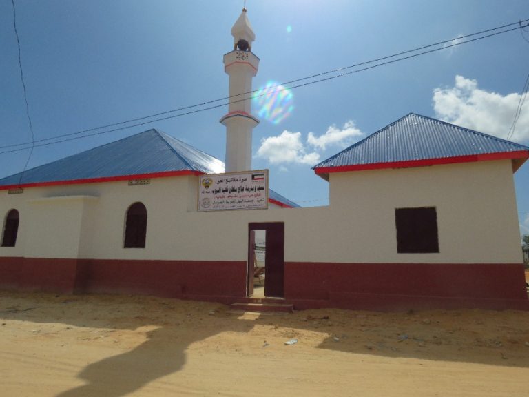 المنهل تقوم ببناء مسجد ومدرسة صالح سلطان فهيد المجروب رحمه الله